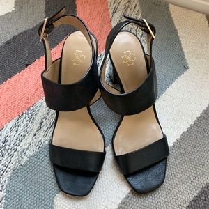 Ann Taylor Leather Strappy Sandals